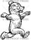 画像1: Running Cartoon Baby Bear (1)
