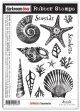 Seashells (Cling Foam Stamp)