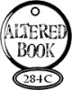 Altered Book circle tag(UM)