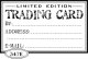 Trading Card Label/rectangle (UM)