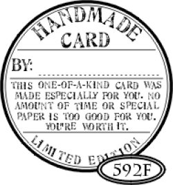 画像1: Handmade Card Seal(UM)