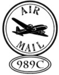 画像1: Air Mail Small Seal (UM)