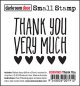 Thank you - Small Stamp