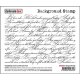Elegant Script  - Background Stamp (Cling Foam Stamp)