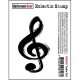 Treble Clef: Eclectic Stamp