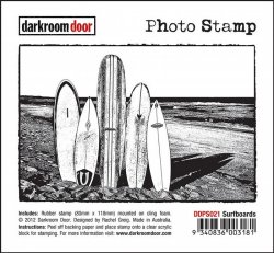 画像1: Surfboards-Photo Stamps (Cling Foam Stamp)