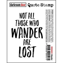 画像1: Wander - Quotes Stamp (Cling  Foam Stamp)