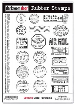 画像1: Global Postmarks (Cling  Foam Stamps)