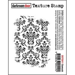 画像1: Damask /Texture Stamp (Cling Foam Stamp)