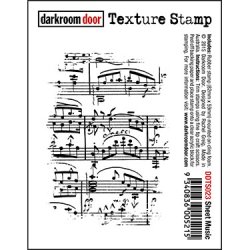 画像1: Sheet Music /Texture Stamp (Cling Foam Stamp)