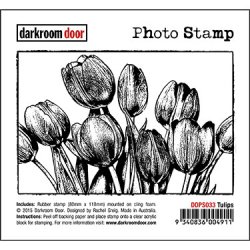 画像1: Tulips-Photo Stamps (Cling Foam Stamp)