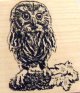 Owlet, owl baby rubber stamp