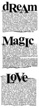 Dream Magic Love:Dictionary Stamp (UM)