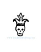 特別限定価格★Primitive Skull with Crown (UM)