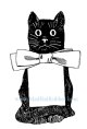 Black Cat Tag/Frame (UM)