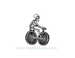 画像1: Skeleton Cyclist Left (UM)
