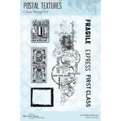 画像1: Postal Textures:Blue Fern Studios Clear Stamps 4"X6" 