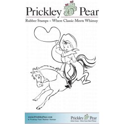画像1: Bobby Bronco:Prickley Pear Cling Stamps