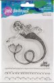 Glorious Mermaid :Jane Davenport Whimsical & Wild Collection Clear Stamps Set