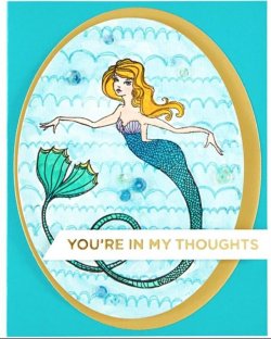 画像3: Glorious Mermaid :Jane Davenport Whimsical & Wild Collection Clear Stamps Set