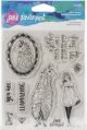Llama Drama :Jane Davenport Whimsical & Wild Collection Clear Stamps Set