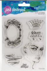 Queen Of Everything :Jane Davenport Whimsical & Wild Collection Clear Stamps Set