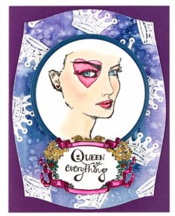 画像3: Queen Of Everything :Jane Davenport Whimsical & Wild Collection Clear Stamps Set