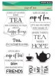 Cup of Tea:Penny Black Clear Stamps