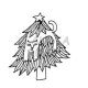 Up a Tree (Cling Stamp)