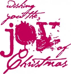画像1: SALE:  Joy of Christmas (Cling Stamp)