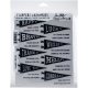 Pennants : Tim Holtz Cling Stamps 7"X8.5"