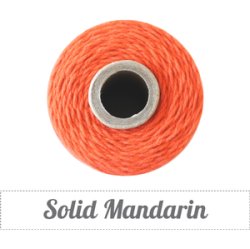 画像1: Solid Mandarin Twine Spool