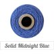 Solid Midnight Blue Twine Spool