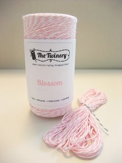 画像1: Blossom ( Light Pink & White) Eco-Luxe Baker's Twine