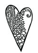 Flower Curl Heart(UM)