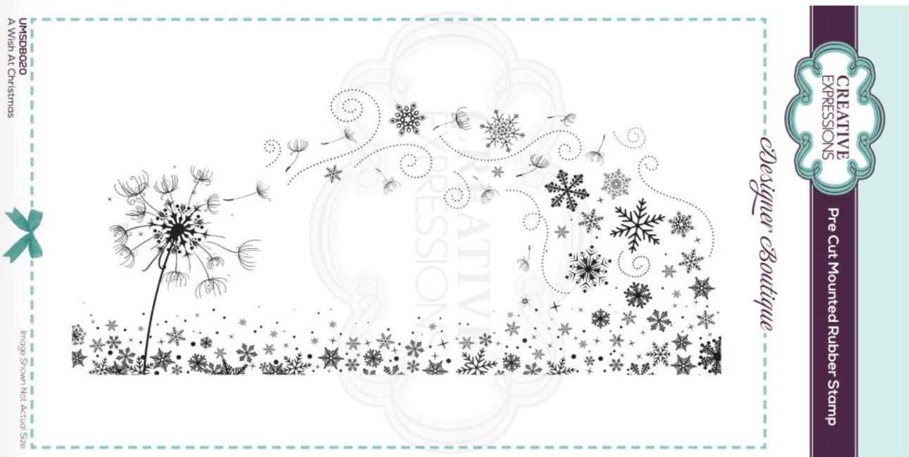 A Wish At Christmas :Creative Expressions Designer Boutique Pre Cut Rubber  Stamp Ciao*Carina