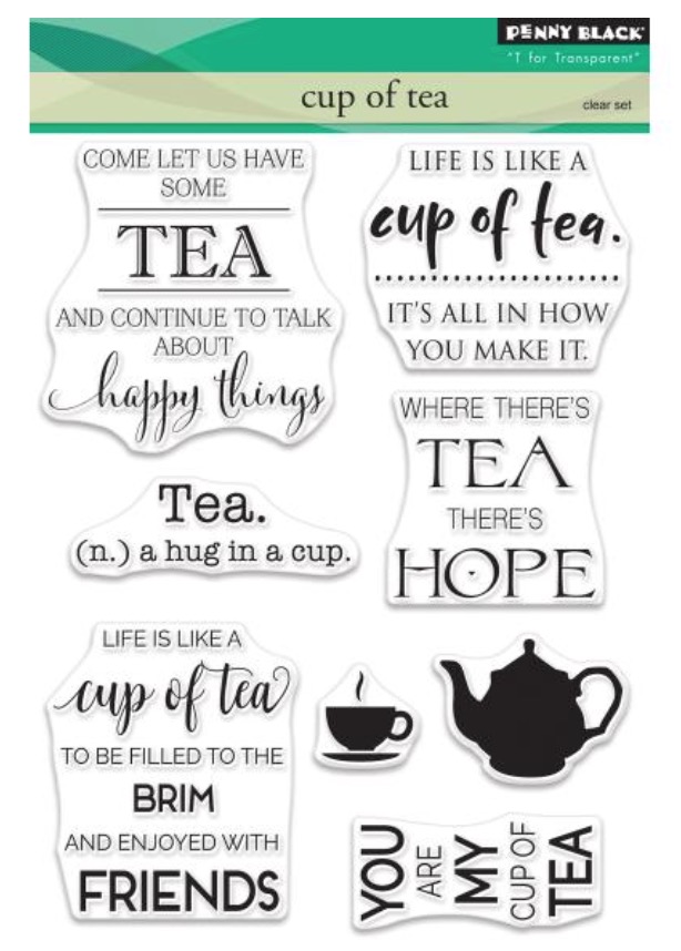 Cup of Tea:Penny Black Clear Stamps - Ciao*Carina